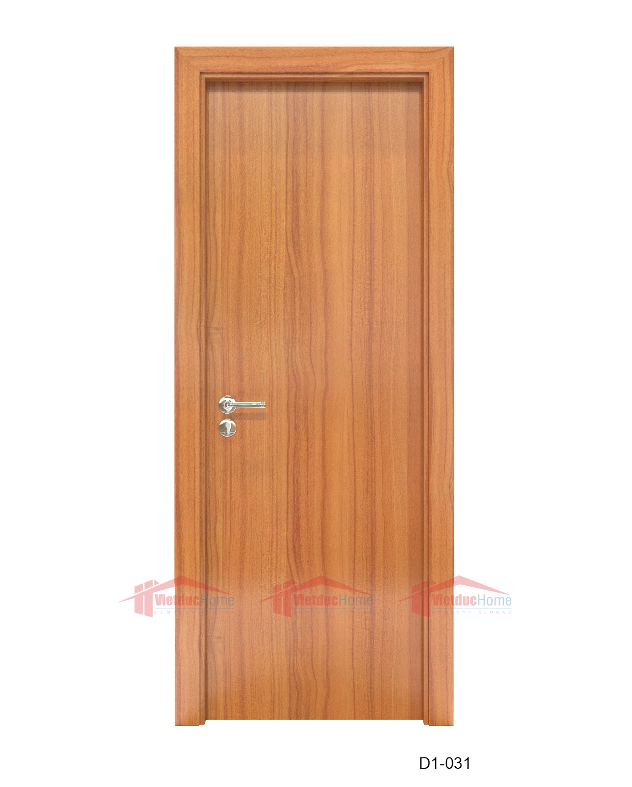 Mẫu cửa nhựa gỗ composite vân gỗ đẹp D1-031.