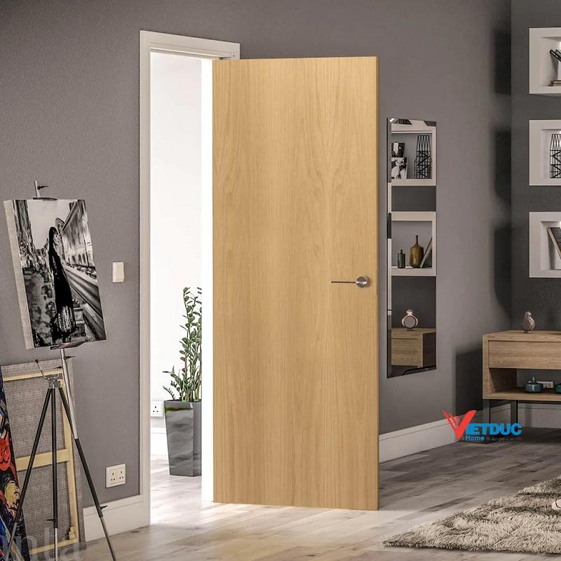 Cửa nhựa composite panel liền tấm