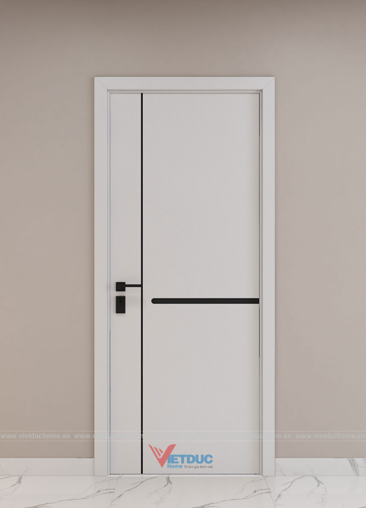 Cửa composite than tre VDTT-M01-W01
